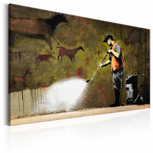 Tablou - Cave Painting by Banksy
