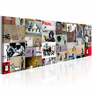 Tablou - Art of Collage: Banksy II
