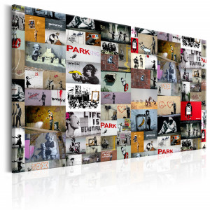 Tablou - Art of Collage: Banksy