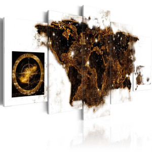 Tablou - Brown map