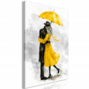 Tablou - Under Yellow Umbrella (1 Part) Vertical