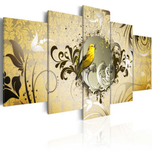 Tablou - Yellow bird singing