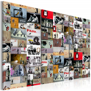 Tablou - Art of Collage: Banksy III