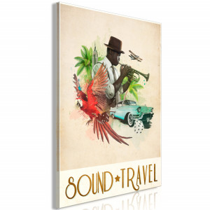 Tablou - Sound Travel (1 Part) Vertical