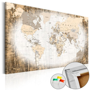 Tablou din plută - Enclave of the World [Cork Map]