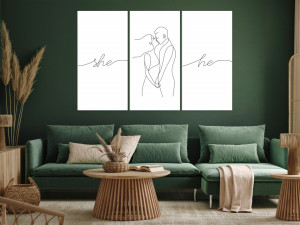Tablou - Love Triptych (3 Parts)