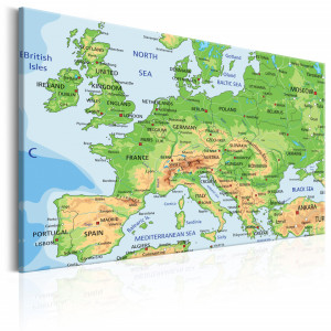 Tablou - Map of Europe