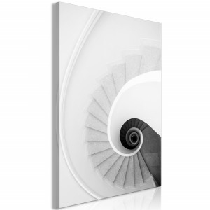 Tablou - White Stairs (1 Part) Vertical