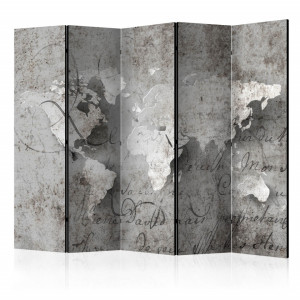 Paravan - Map and letter II [Room Dividers]