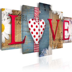 Tablou - LOVE - handmade