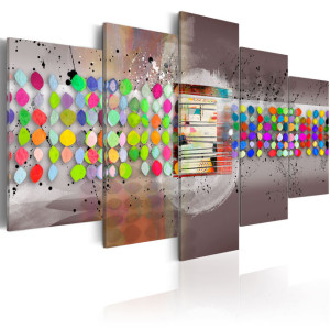 Tablou - abstract (polka dots)