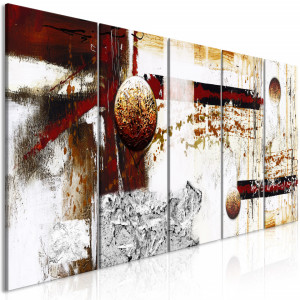 Tablou - Dynamics in Space (5 Parts) Narrow