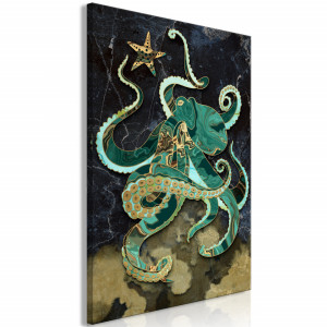 Tablou - Marble Octopus (1 Part) Vertical