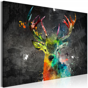 Tablou - Rainbow Deer (1 Part) Wide