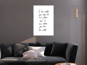 Tablou - You're My World (1 Part) Vertical