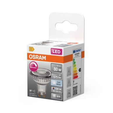 OSRAM LED PAR16 80 Dim 36° 6,1W 940 GU10 4099854456954 Replace: N/A