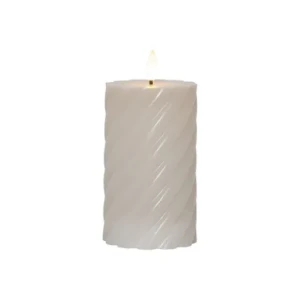 Star Trading beige blockljus Flamme Swirl 064-25 Replace: N/A
