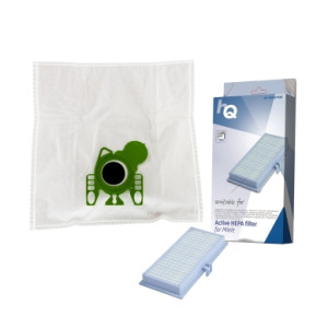 Premium Paket dammsugarpåsar, 10st. + HEPA- och motorfilter DU12184-2-FIL Replace: N/A