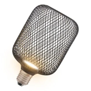 Ledvance LED Lampa E27 Square Svart 300lm 3,5W/827 4058075840140 Replace: N/A