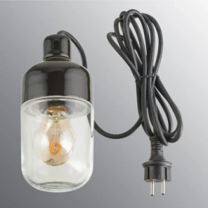 Ifö Ohm Svart Klar utomhuslampa E27 max 40W 8332-510-16 Replace: N/A