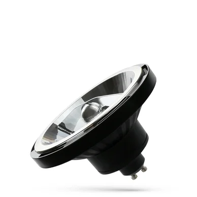 Spectrum LED LED Lampa Spot GU10 AR111 12W/830 1200 lumen svart WOJ14568 Replace: N/A