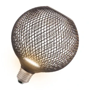 Ledvance LED Lampa E27 Glob Svart 300lm 3,5W/827 4058075840126 Replace: N/A