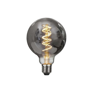 Star Trading Dekoration LED filament E27 G95 Smoked 354-61 Replace: N/A