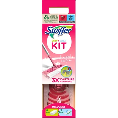 Swiffer Sweeper Starter Kit mopp Pink 8006540634127 Replace: N/A