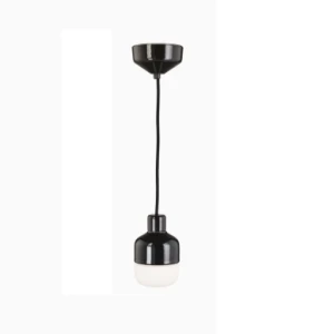 Ifö Ohm Svart Opal Taklampa G9 max 20W 8321-200-16 Replace: N/A