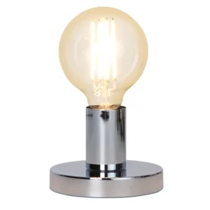 Star Trading Lampfot i metall E27 krom 7391482015334 Replace: N/A