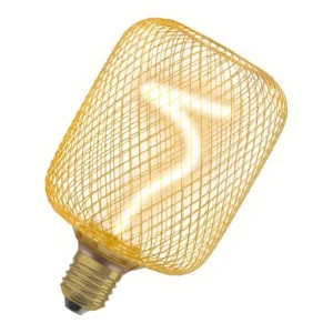 Ledvance LED Lampa E27 Filament Spiral Square Guld 170lm DIM 3,5W/818 4058075840225 Replace: N/A