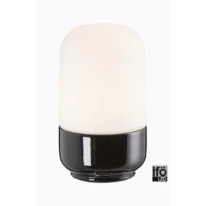 Ifö Ohm Svart opal Taklampa 8W 3000K 800 lumen 7312908341868 Replace: N/A