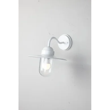 AIRAM Arvika väggarmatur IP44 vit (ej bestyckad E27 max 60W) 4107297 Replace: N/A
