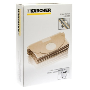 Kärcher Dammsugarpåsar, papper, 5st. 6-904-322 Replace: N/A
