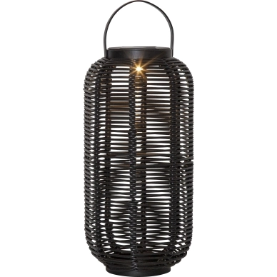 Star Trading solcellslykta svart 30cm 482-75 Replace: N/A