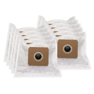 Premium Dammsugarpåsar, syntetfiber, 10st. + motorfilter DU12230-2 Replace: N/A