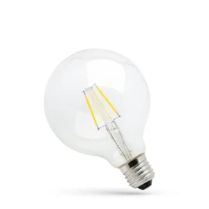 Spectrum LED LED Lampa Glob Klar E27 4W 2700K 450 lumen WOJ13763 Replace: N/A