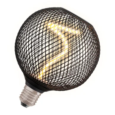 Ledvance LED Lampa E27 Filament Spiral Glob Svart 130lm DIM 3,5W/818 4058075840287 Replace: N/A