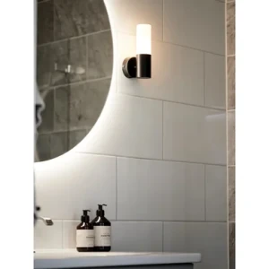 PR Home Beta Vägglampa IP44 Mattsvart 21cm 3501413 Replace: N/A