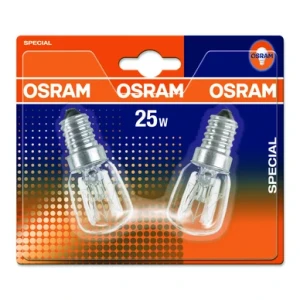 OSRAM E14 Glödlampa 25W 2-pack 4050300774664 Replace: N/A