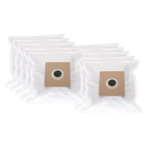 Premium Dammsugarpåsar, syntetfiber, 10st. + motorfilter DU12142-2 Replace: N/A