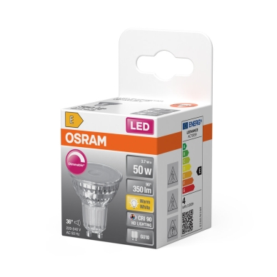 OSRAM LED PAR16 50 Dim 36° 3,7W 927 GU10 4099854457487 Replace: N/A