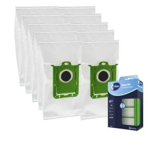 Premium Paket 10 st dammsugarpåsar, HEPA- och motorfilter DU12190-2-FIL Replace: N/A