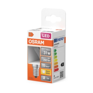 OSRAM LED Klot 31 Mirror Silver 4W 827 E14 4058075447134 Replace: N/A