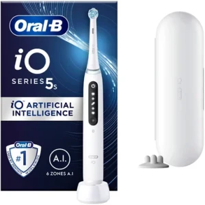 Oral-B iO5s Series 5s Eltandborste Quite White 4210201414926 Replace: N/A