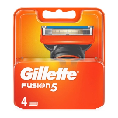 Gillette Fusion5 Rakblad, 4-pack 7702018866984 Replace: N/A