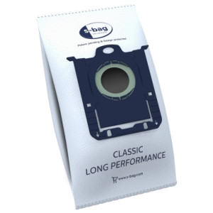Original Dammsugarpåsar, S-bag Classic Long Performance, syntet, 4 st E201 Replace: N/A