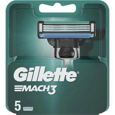 Gillette Mach3 5-pack rakblad 7702018575626 Replace: N/A