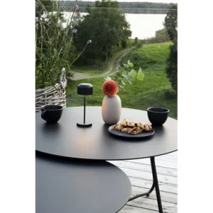 Konstsmide Lille mini Bordslampa LED USB Svart 2200K/2700K dimbar 7835-750 Replace: N/A