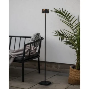 Konstsmide Nice Golvlampa LED USB Svart 2700K/3000K dimbar 7831-750 Replace: N/A